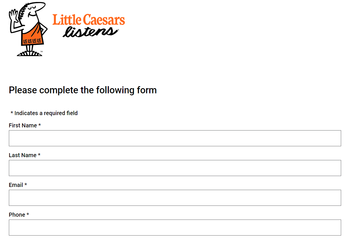 LittleCaesarsListens Survey