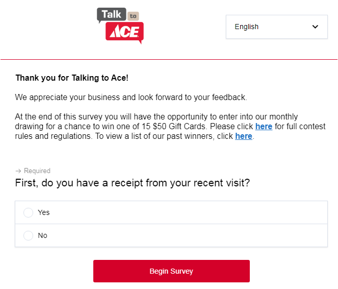 ace survey