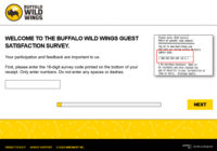Buffalo Wild Wings Survey